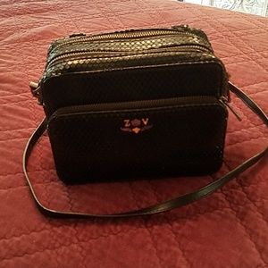 faux snake skin Zadig and Voltaire purse